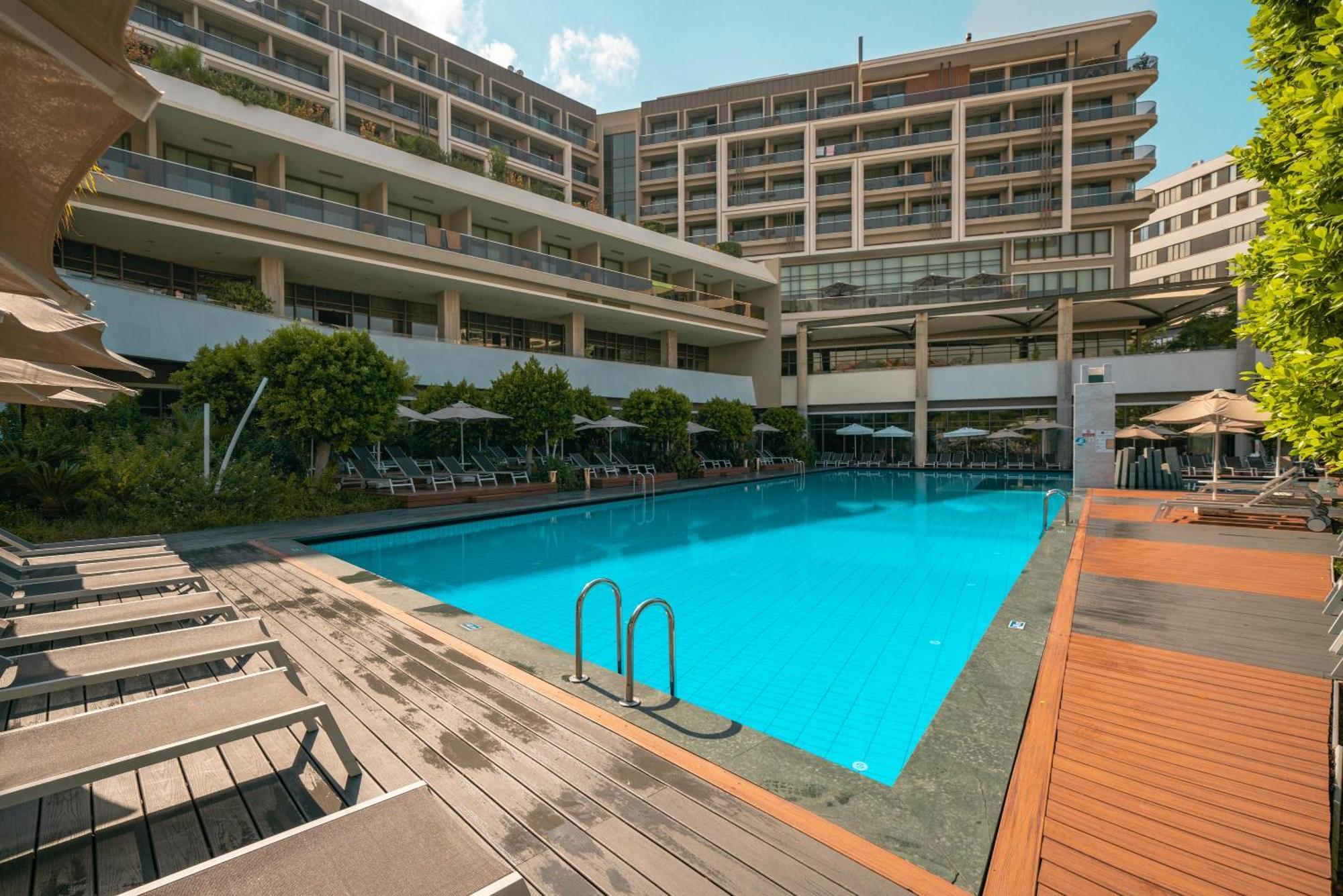 The Sense Deluxe Hotel Side Exterior foto